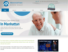 Tablet Screenshot of medhousecalls.com